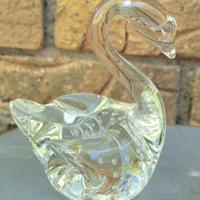 #72: Murano Glass Swan
