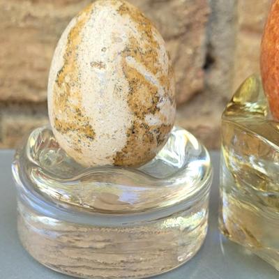 #73: Gemstone Eggs and Glass Holders