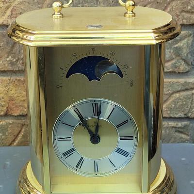 #78: Montreux Moon Phase Brass Clock