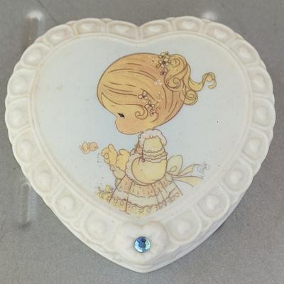 #80: Precious Moments "March" Jewelry Box