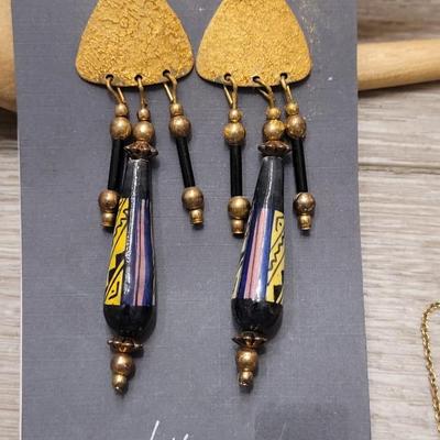 #96: (3) Necklaces and Artist Made Earrings