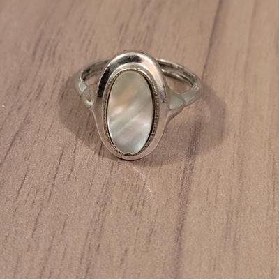 #97: Native American Necklace, Sizable Turquoise Ring and Labradorite Avon Ring