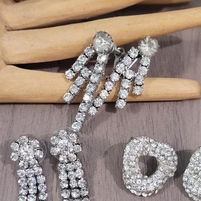 #106: Crystal Stone Earrings and Anklet