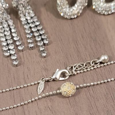 #106: Crystal Stone Earrings and Anklet