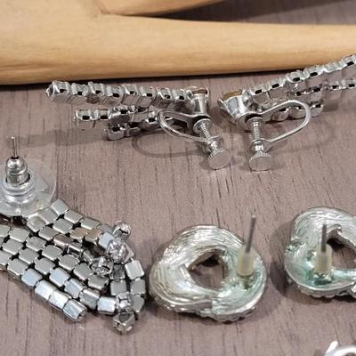 #106: Crystal Stone Earrings and Anklet
