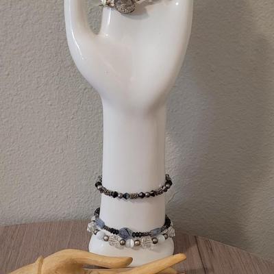 #109: Beaded Bracelets, Earrings and Ring