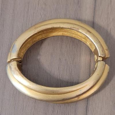 #113: Beaded, Clamp Cuff, Bangle Bracelets and Citrine Colored Stone Ring