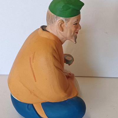 Vintage Hand painted Japanese Haskata Minasu dolls marked Figure