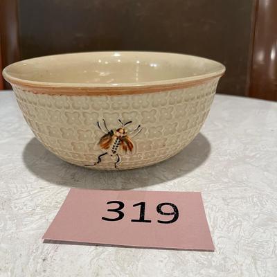 Vintage Bee hive patterned bowl