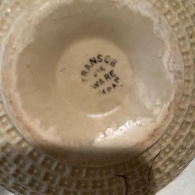 Vintage Bee hive patterned bowl