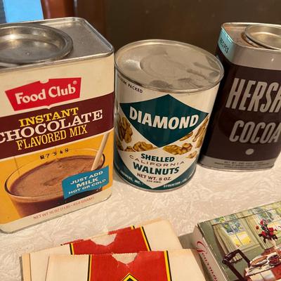 Vintage food containers