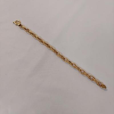 18k Gold Rope Chain Necklaces and Bracelet (B4-BBL)