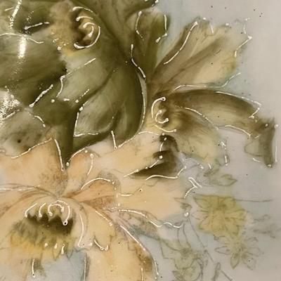 RS Prussia/ Germany Floral Painted bowl.