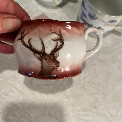 Remember me & elk tea cups