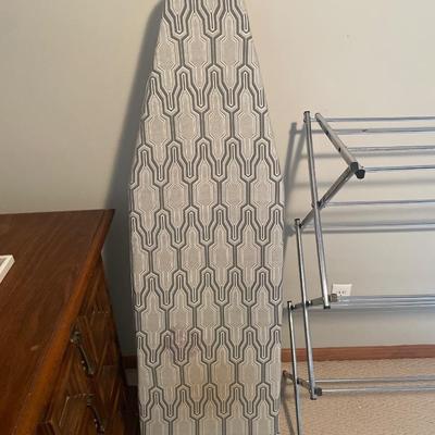 Various Cleaners Rack and ironing board