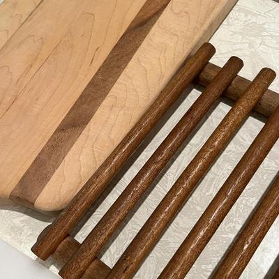 Lot of cutting boards