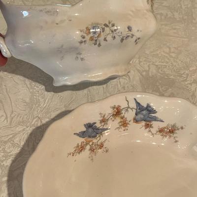 Homer Laughlin Blue Bird Grouping