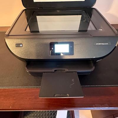 HP Envy Photo 6255 Printer & EZBASICS E01C Paper Shredder (O-KL)