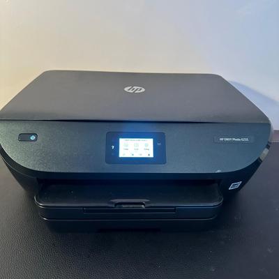 HP Envy Photo 6255 Printer & EZBASICS E01C Paper Shredder (O-KL)