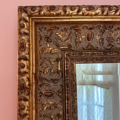 Decorative Framed Beveled Mirror (O-KL)