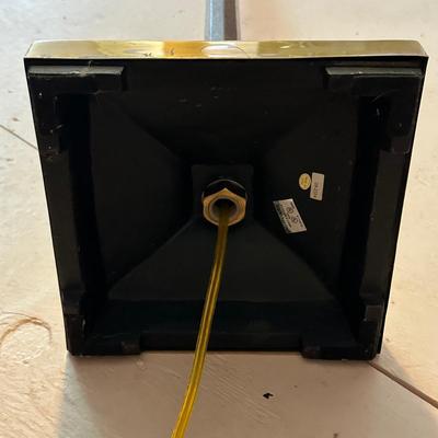 Brass Finished Floor Lamp with Swivel Arm & Shade (O-KL)