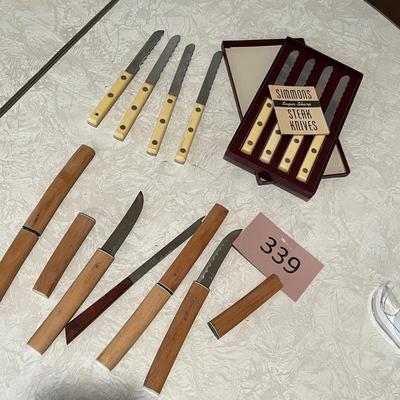 Simmons steak knives & more
