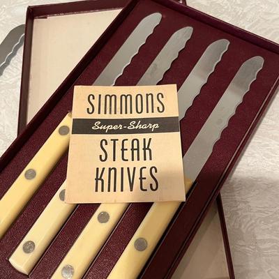 Simmons steak knives & more