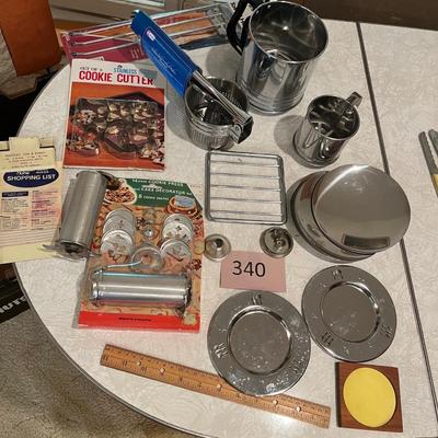 Cookies Presses & other metalware