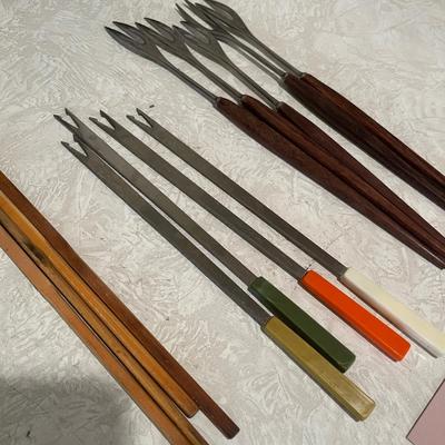 MCM fondue forks