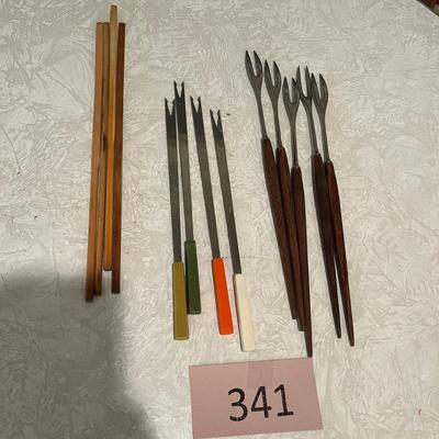 MCM fondue forks