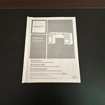 Realspace Manager Desk - Magellan Collection (O-KL)