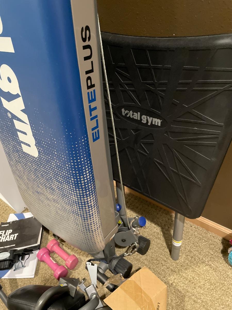 Total gym elite plus weight limit sale