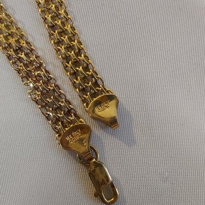 14k Gold Rope Chain Necklaces and Bracelets (B4-BBL)