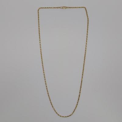14k Gold Rope Chain Necklaces and Bracelets (B4-BBL)