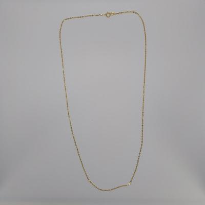 14k Gold Rope Chain Necklaces and Bracelets (B4-BBL)