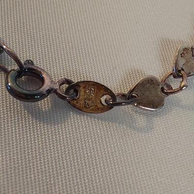Sterling Silver Heart Jewelry (B4-BBL)