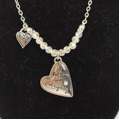 Sterling Silver Heart Jewelry (B4-BBL)