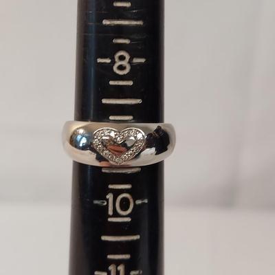 Sterling Silver Heart Jewelry (B4-BBL)