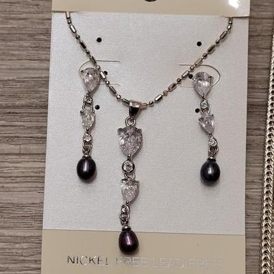 #120: Silver Tone Necklaces
