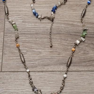 #122: Mixed Stone Necklace