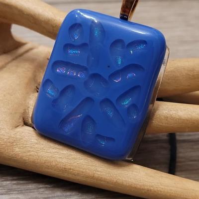 #123: Glass Pendant Necklaces