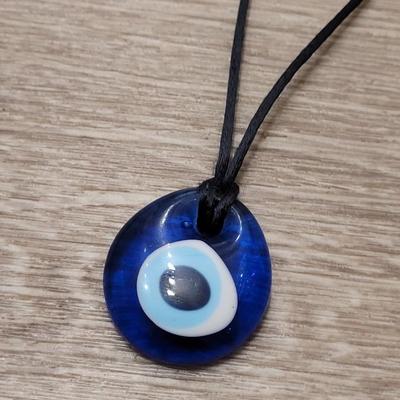 #123: Glass Pendant Necklaces