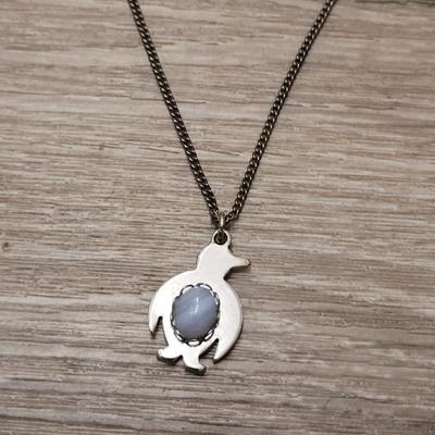 124: Stone Pendant Necklaces