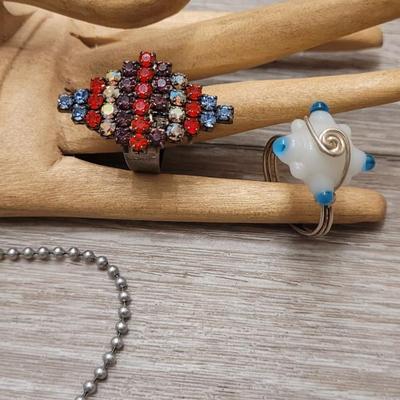 #125: Religious Necklaces, Pendants and Crystal & Stone Rings