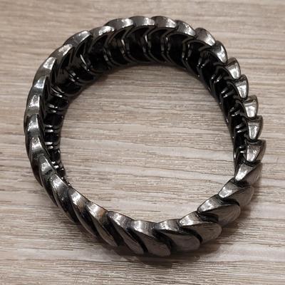 #129: Black Metallic Jewelry