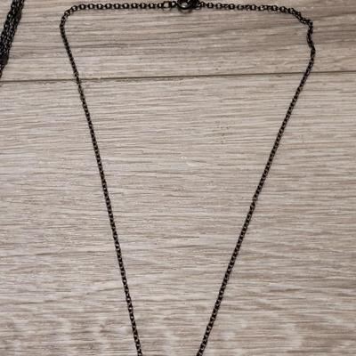 #129: Black Metallic Jewelry