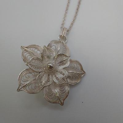 Stuart Nye & More Sterling Silver Brooches & Necklaces (B4-BBL)