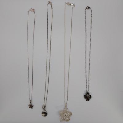 Stuart Nye & More Sterling Silver Brooches & Necklaces (B4-BBL)