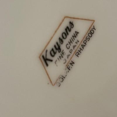 Second lot of dinner plates Kaysons