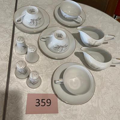 Kaysons tableware China S&P creamer + more
